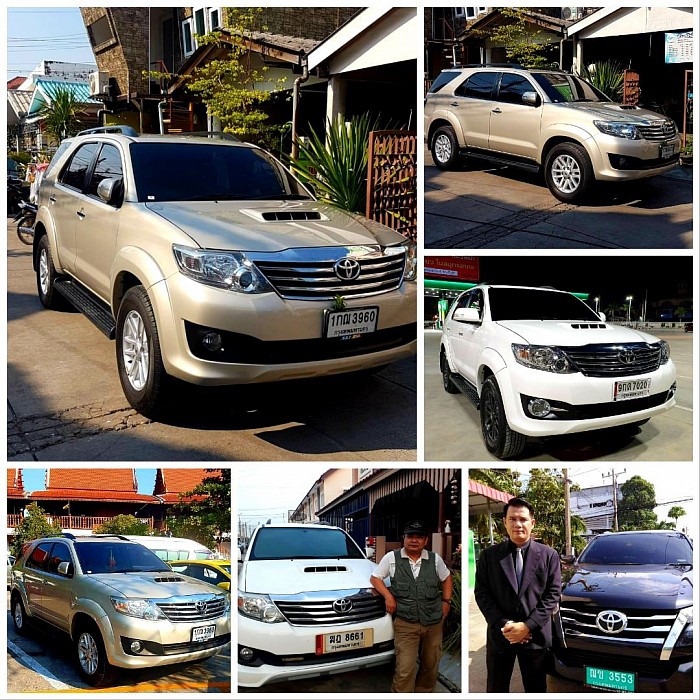 บริการรถ SUV 6-7 ที่นั่งพร้อมคนขับ